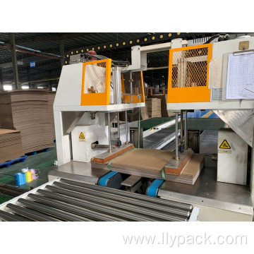 Corrugated Paperboard Carton Box Packing Strapping Machine